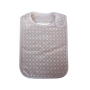 Factory OEM super soft warm and breathable muslin 100% organic cotton bibs baby