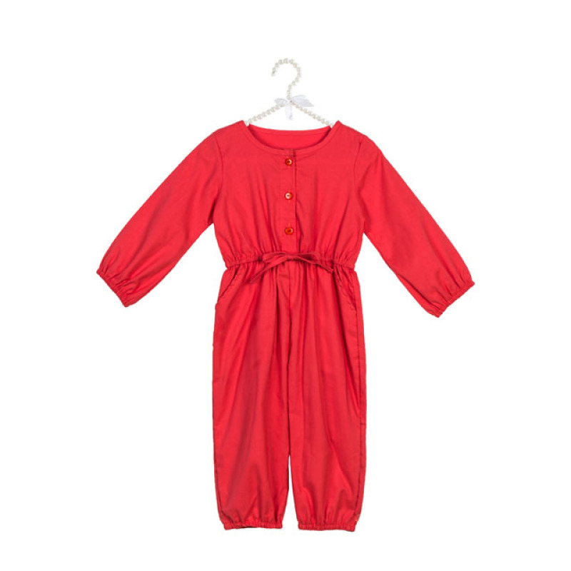 2018 Hot style girls new jumpsuit, girl beautiful Cotton jumpsuit, high quality children's clothing wholesale