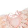Custom Pretty Baptismal Smocked Lace Dresses Flower Girls Bows Clothing for Toddler Girls