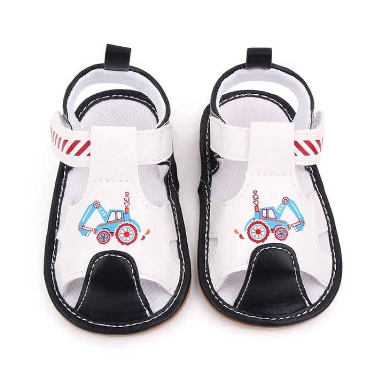 Manufacturer cute fashionations round toe leather toddler sandals
