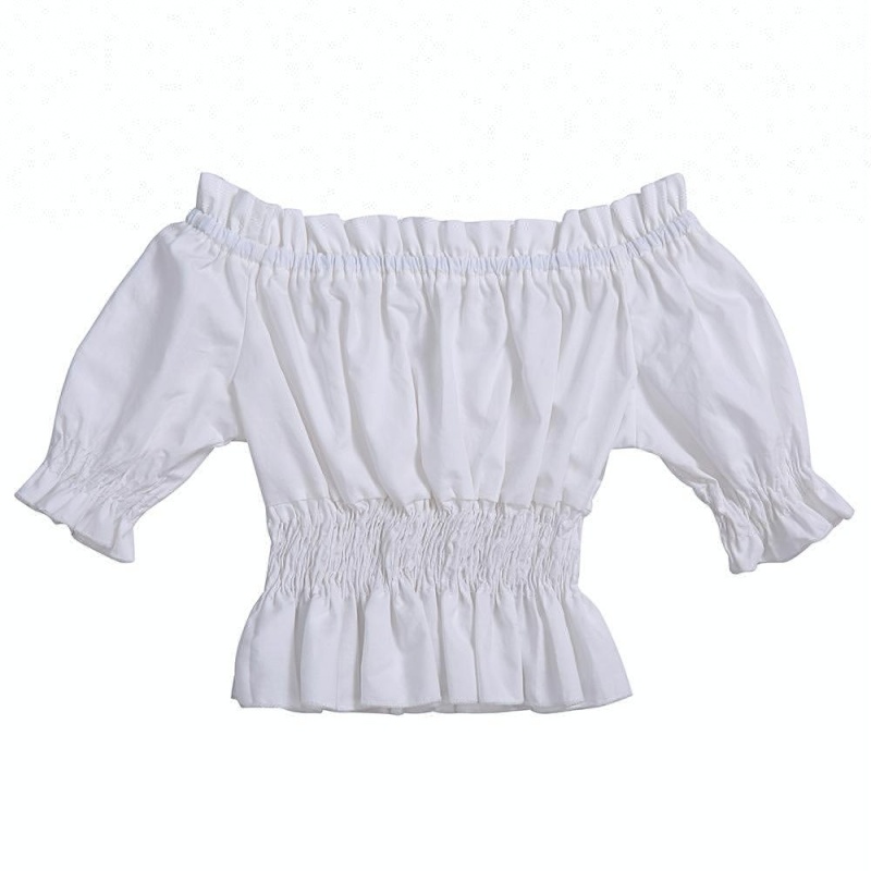 New Model Children's Tunic Top Wholesale Plain Color Toddler Girl Tops