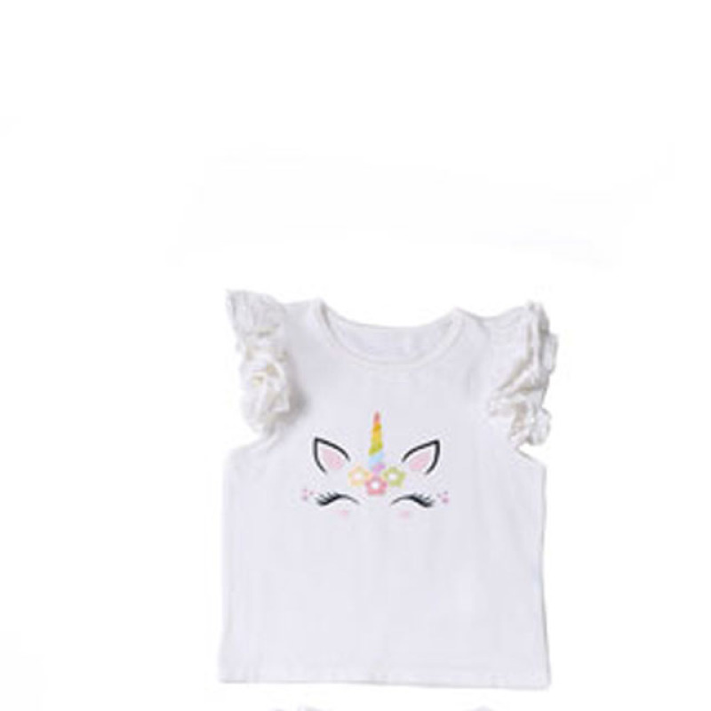 High quality boutique girls clothing girls 8 years kids t shirt