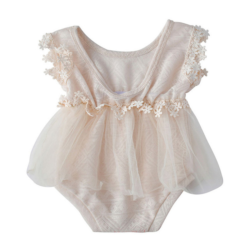 Custom Comfortable Cute Lovely New Born Boutique Dresses Rompers for 3 to 6 Months Baby Girls Paris