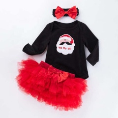 Boutique Baby Girl Birthday Onesies With Tutu Skirts And Headband 