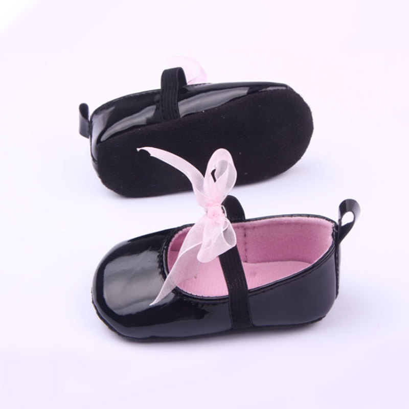 Wholesale Adorable Newborn Lace Bow Baby Girl Shoes Princess Toddler Shoes For Girl