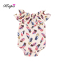Newborn baby clothing floral baby girl rompers