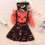 2021 trendy ruffle cartoon printed romper suspender dress