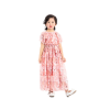 Wholesale Children Clothes Elegant White Long Sleeve Lace Ruffles Baby Girl Dress