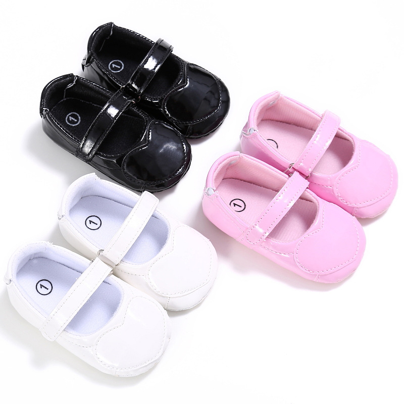 Custom Size Fashion Infant Baby Sparkle Shoes Glitter Sequin Shoes with Bowknot for Girls