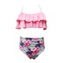Swimwear manufacturers bikinis brasileiro pink two peice bathing suits