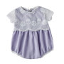 2019 Adorable bulk seersucker baby girl clothes romper  kids clothing
