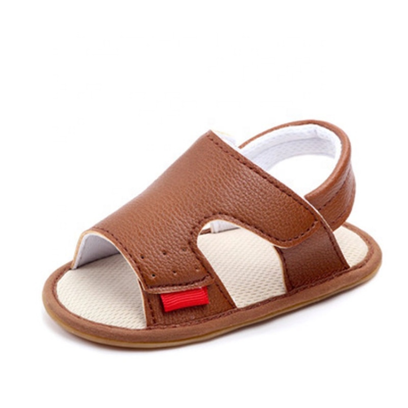 2021 summer baby casual shoes boys full grain leather sandals