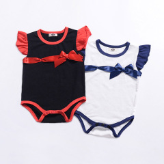 Wholesale Stylish Soft Boutique Clothing Newborn And Toddler Jumpsuits Rompers Clothes For Baby Boys Girls
