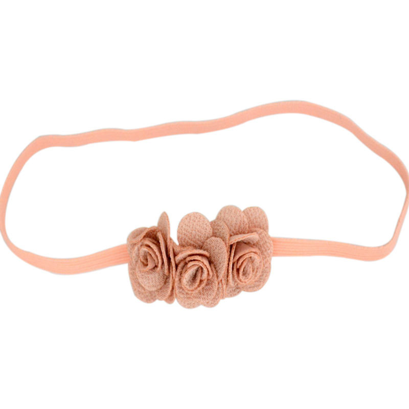 Wholesale  Little Girls Hair Accessories Rose Flower Hair Accessories For Baby Girls