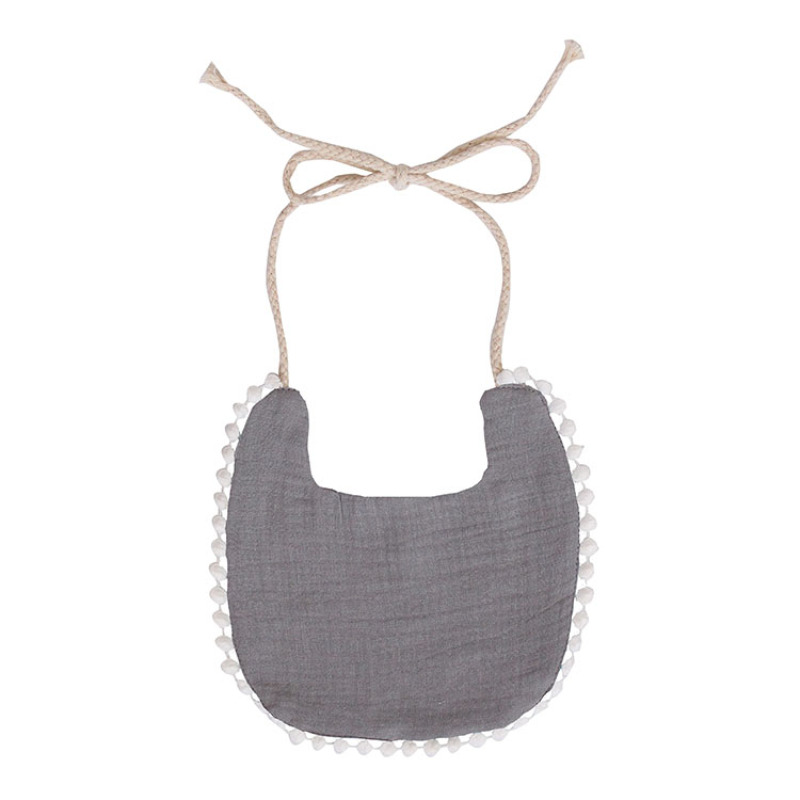adjustable newborn cute lace toddle pure cotton  baby bibs aprons