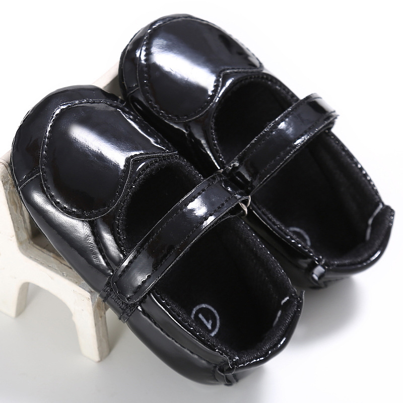 Custom Size Fashion Infant Baby Sparkle Shoes Glitter Sequin Shoes with Bowknot for Girls