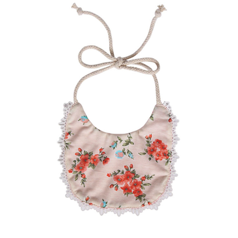 New trend hotsale safely double sided muslin baby cotton bandana bibs