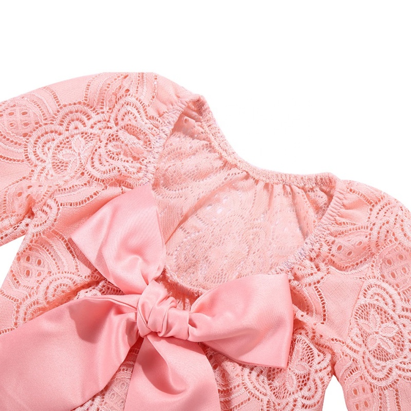 2019 new style morden big bow lace romper