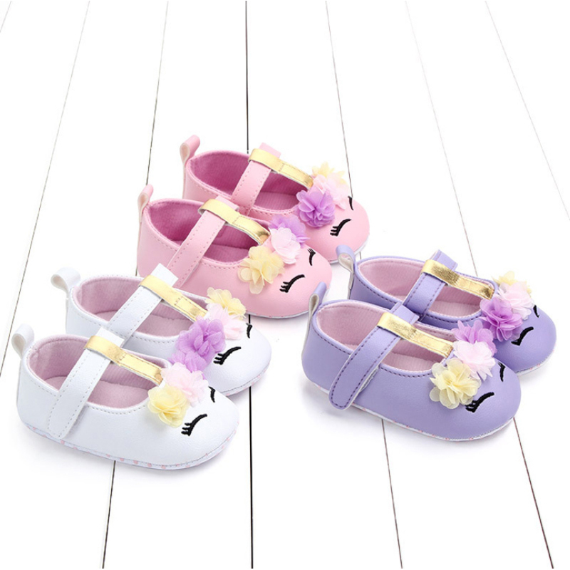 Wholesale High Quality Lovely Baby Kids Girl Flower Princess Shoes