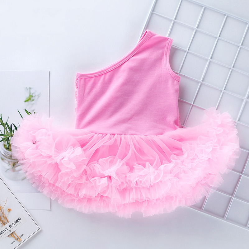 Toddler Infant Party Wear Rosette Tutu Dress 