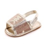 New model trendy baby shoes high quality leather sandals