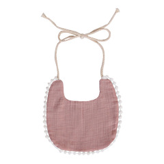 2020 new adjustable newborn cute lace toddle pure cotton  baby bibs aprons