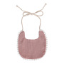 2020 new adjustable newborn cute lace toddle pure cotton  baby bibs aprons