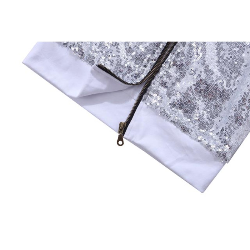 Fashionable Children Sequin Coats Long Sleeve Jackets