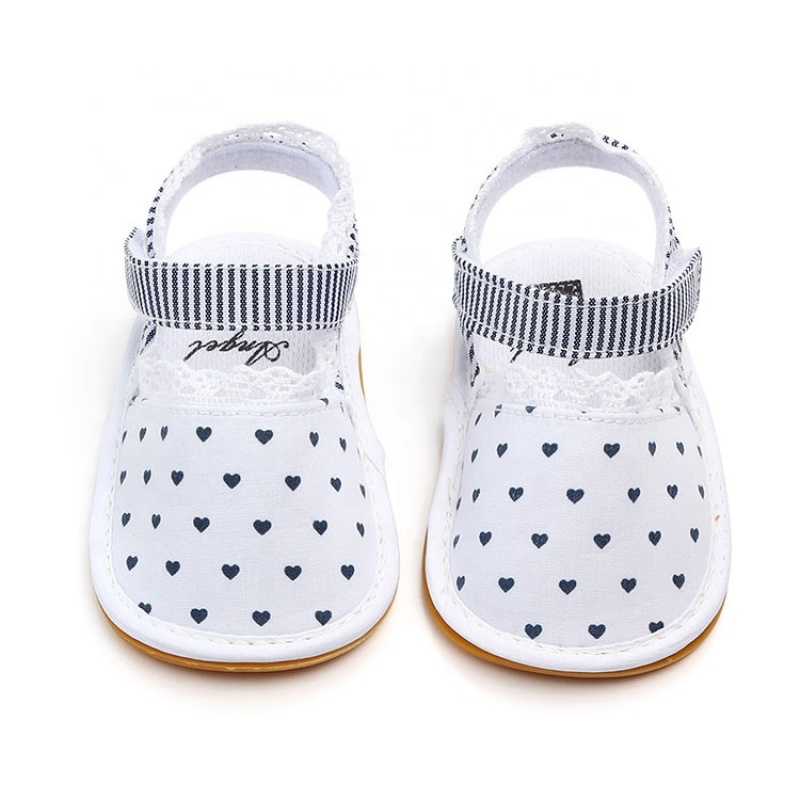 2021 cute newborn breathable baby shoes cotton sandals