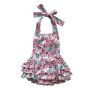 Baby stain floral cotton romper bubble romper on sale