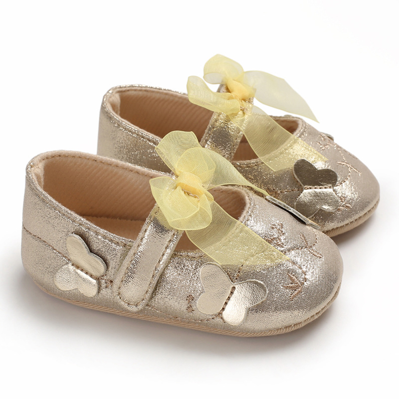 2020 Hot Selling Simple Design Nice Pure Pink Red White Shoes Prewalker for Baby Infant Girls