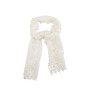 Wholesale 2018 Hot Sale Viscose Voile Scarf Fashion High Quality Fabric Cheap Long Ivory Lace Print Scarf