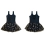 Summer new style strappy black mesh bikini swimwear criss cross swimsuit dress