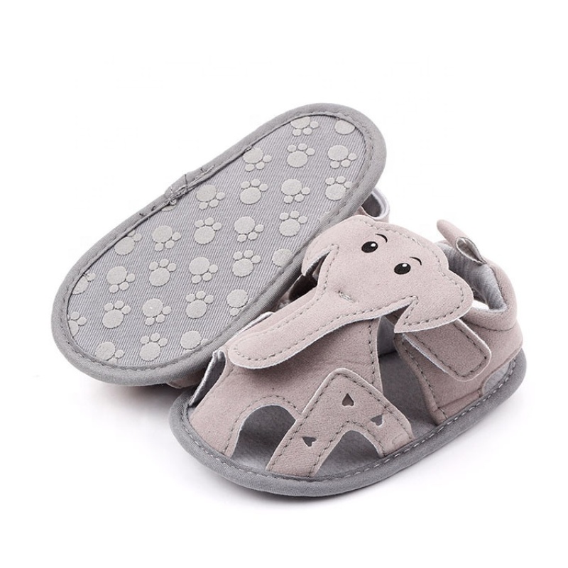 2021 trendy designer inspired cute soft sole shoes elephant cartoon sandals