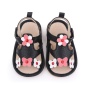 Summer fashionations flower dress custom hollow out baby sandals