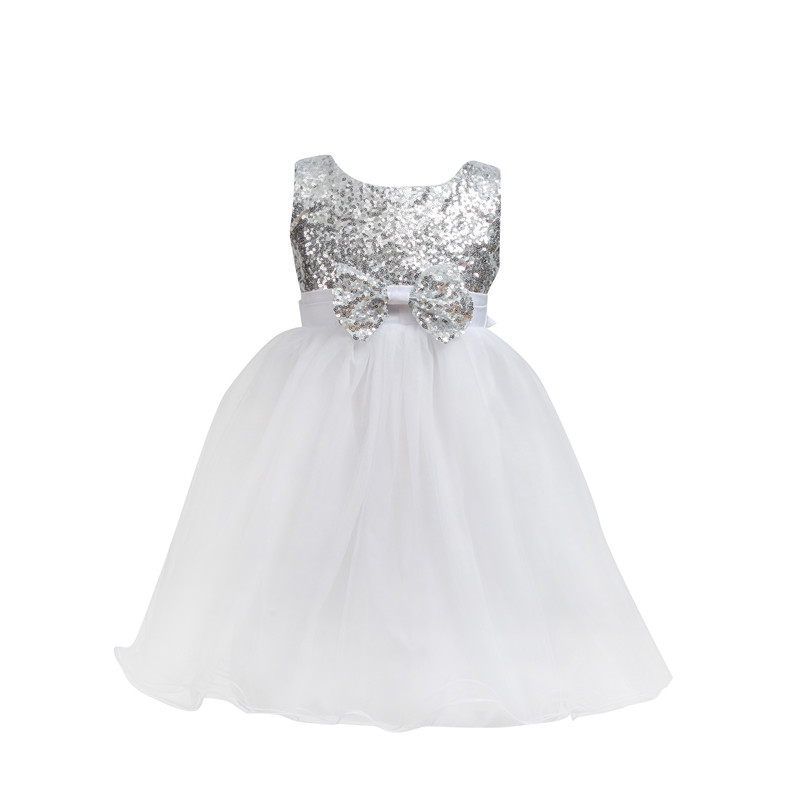 Wholesale New Design Sequin Flower Girl Dress 