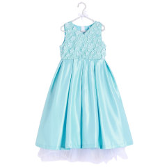 Children Birthday Party Boutique Baby Girl Lace Flower Dresses