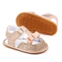 Hot selling new born baby trendy cute shoes glitter sandals