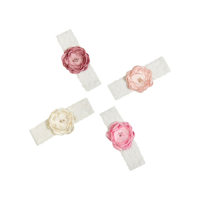 2018 Best seller baby girl lace flower baby headband