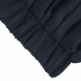 Factory price elasticized waist lightweight pure color long spring kids pleated skirt