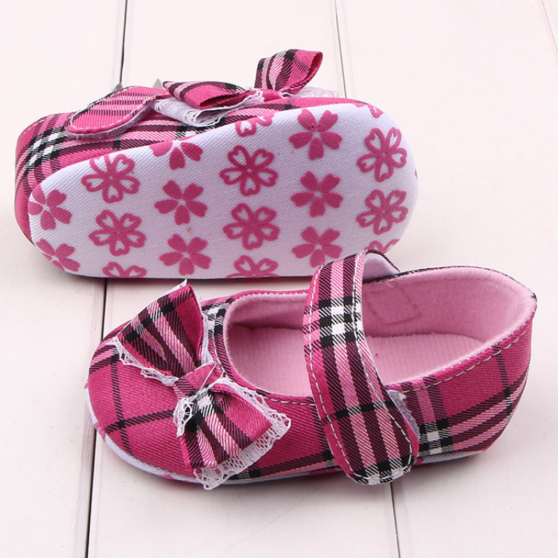 Wholesale Top Design Sweet New Born Baby Girl Shoes for Daily Wear
