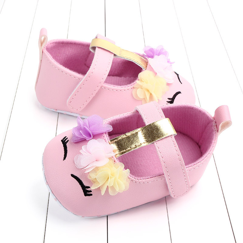 Wholesale High Quality Lovely Baby Kids Girl Flower Princess Shoes