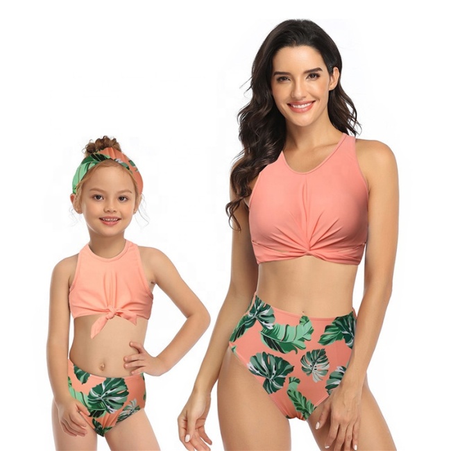 USA black pink white sexy cute woman matching customised swimsuits