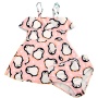 Bikini 2021 manufacturers designer custom breathable kids beachwear swimsuit dress