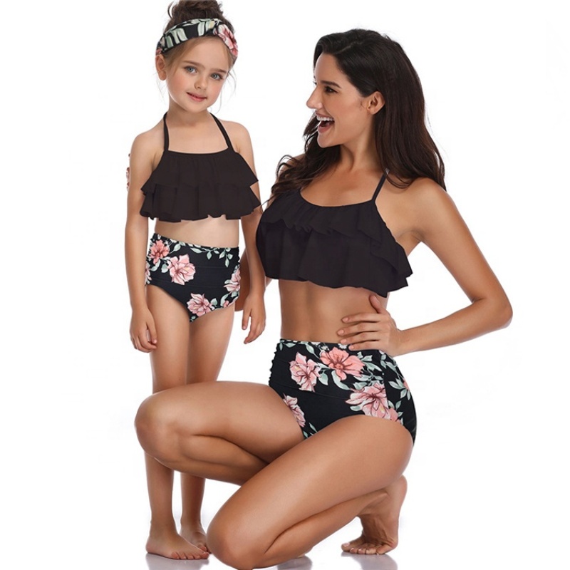 Hot-selling new sexy childrens bikini korea swim dress swimsuit