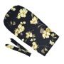 custom muslin polyester floral newborn baby swaddles sleep bag with headband