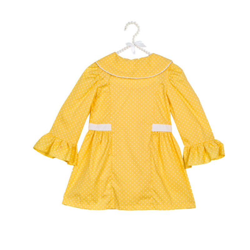 Wholesale China Online Selling Baby Girls Three Quarter Sleeve Top Girls Comfortable Polka Dot Shirts Red Classic Shirt Blouse