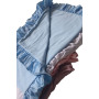 newborn pure cotton soft  skin friendly milestone baby blanket for winter