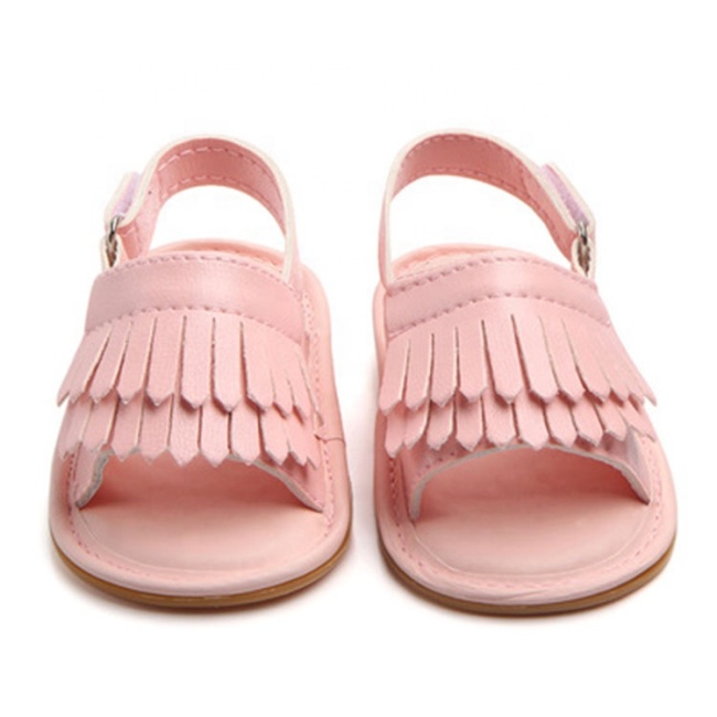 2021 new arrival trendy solid color toddler girl shoes