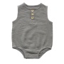 New arrival baby double layers gauzed sheer baby clothes romper